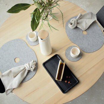 Millstone Felt Table Mat And Coaster, 2 of 4