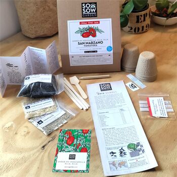 San Marzano Tomato Grow Your Own Kit, 3 of 9