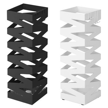 Metal Umbrella Holder Stand With Drip Tray, 7 of 7
