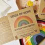 Seeds Of Hope Personalised Wild Flower Seed Packet, Thinking Of You Alternative Card, thumbnail 3 of 3
