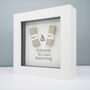 Personalised Linen 4th Anniversary Frame Gift, thumbnail 2 of 5