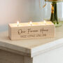 Personalised Forever Home Candle Holder New Home Gift, thumbnail 1 of 5