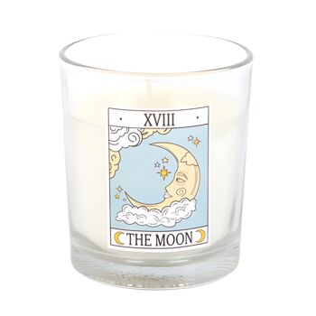 The Moon Vintage Tarot Vanilla Candle, 2 of 4