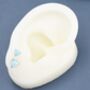 Genuine Larimar Stone Heart Stud Earrings, thumbnail 2 of 11