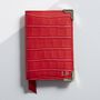 Personalised Scarlet Leather Passport Case, thumbnail 1 of 3