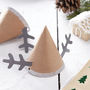 Mini Reindeer Party Hats Christmas, thumbnail 1 of 3