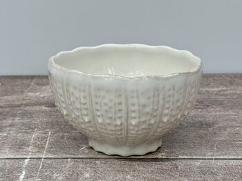 White Dimple Spot Bowl, 10.5cm, 2 of 4