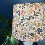 Ashbee Teal Blush Pink Floral Empire Lampshades, thumbnail 4 of 9