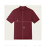 Organic Cotton Penzance Pirate Burgundy Polo Shirt, thumbnail 7 of 7