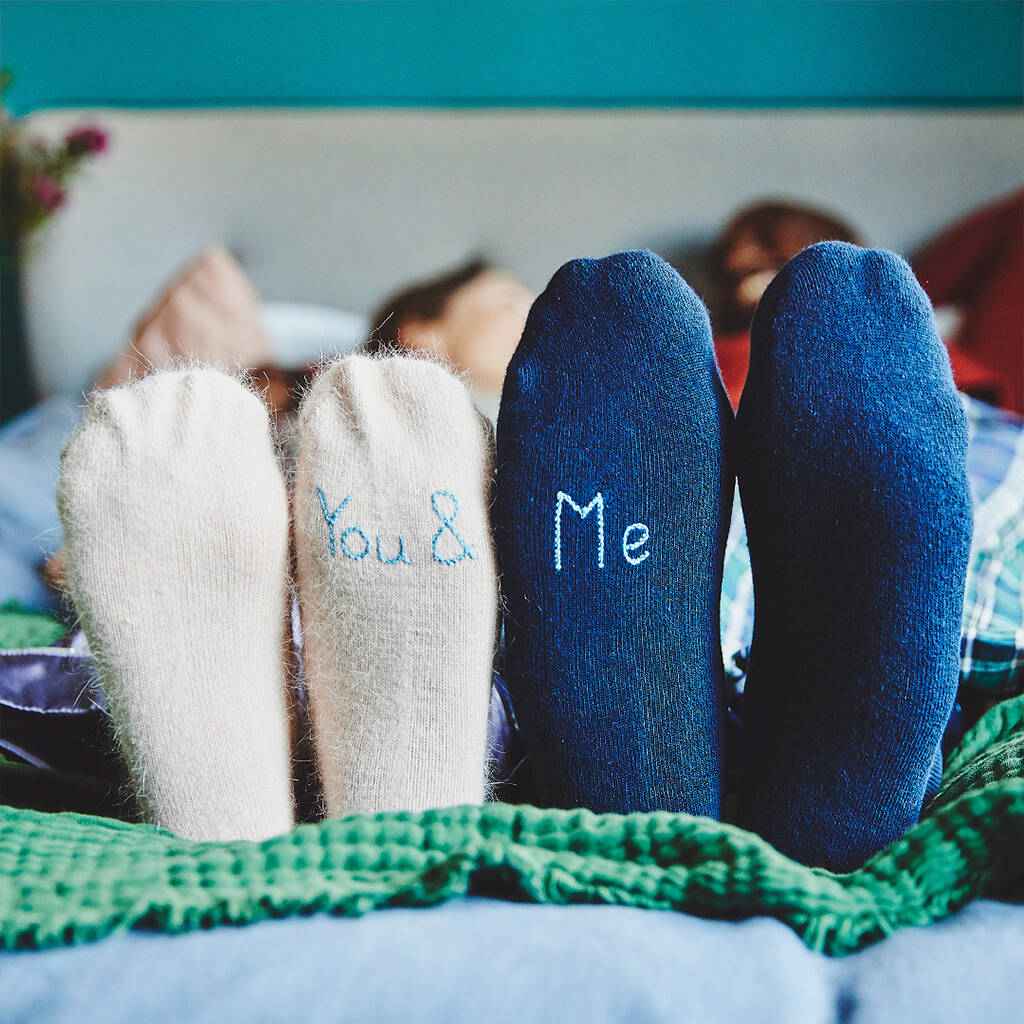 You And Me Couples Socks, 1 of 8