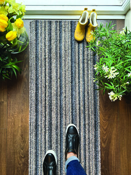 My Mat Washable Cotton Mat My Ribbon Grey, 10 of 10
