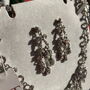 Bib Style Christmas Party Necklace And Earring Set, thumbnail 2 of 4