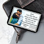 Personalised Stamp Photo And Message Metal Wallet Card, thumbnail 1 of 7