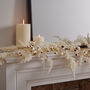 Luxury Pre Lit Pampas Wreath And Garland Collection, thumbnail 3 of 9