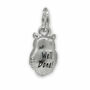 Wise Owl Personalised Charm, Necklace Or Bracelet, thumbnail 4 of 9