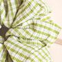 Gingham Colour Scrunchie, thumbnail 5 of 9