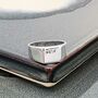 Personalised Initials Men's Silver Signet Ring, thumbnail 8 of 12