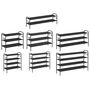Multi Tier Shoe Rack Fabric Shoe Organiser Storage, thumbnail 6 of 6