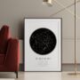 Personalised Star Map Print, thumbnail 5 of 9