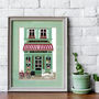 French Patisserie Shop Front Print, thumbnail 1 of 4