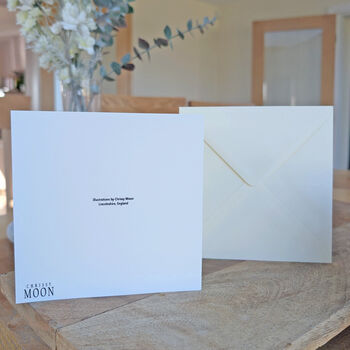 Personalised Wedding Portrait Greeting Card, 3 of 3