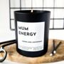 Personalised Mum Candle. Modern Gift For Mother’s Day, thumbnail 1 of 8