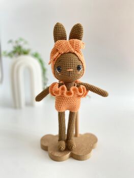 Handmade Crochet Bunny Toys For Kids, 12 of 12
