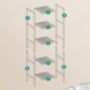 Five Tier Bamboo Storage Shelf Unit, thumbnail 6 of 7