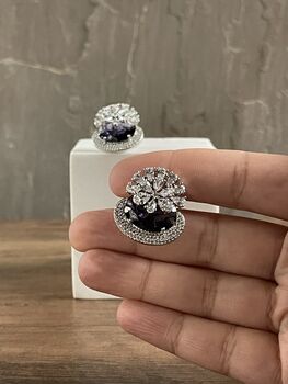 Aurora Sparkling Cz Studs, 5 of 10