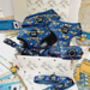 Blue Buzzy Bumble Bee Dog Collar, thumbnail 3 of 3