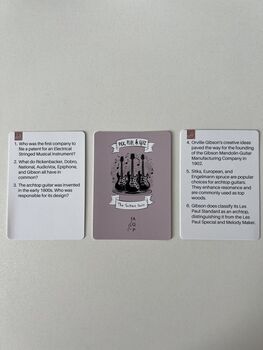 Pick, Play, And Quiz: The Guitars Quiz, 5 of 8
