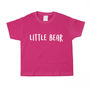 'Little Bear' Children's T Shirt, thumbnail 2 of 3