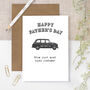 Dad Taxi Funny Father's Day Card, thumbnail 1 of 4