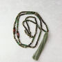 Colourful Bead Tassel Long Necklace, thumbnail 5 of 8
