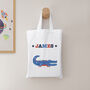 Personalised Boy's Fabric Party Bag, thumbnail 3 of 11