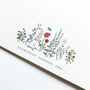 Summer Flowers Personalised Flat Notecards, thumbnail 3 of 5