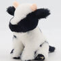 Dairy Black And White 23cm Cow With Gift Packaging, thumbnail 1 of 8