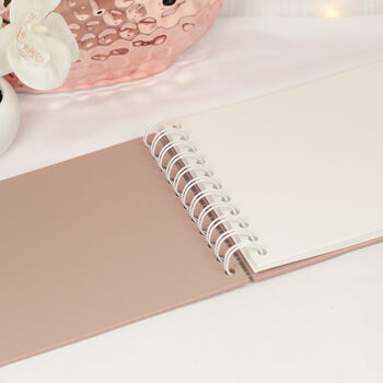 Modern Arch Acrylic Wedding Guest Book, 5 of 7
