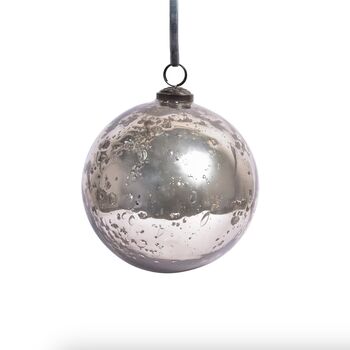 Large Silver Bauble, 2 of 3