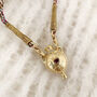 Love Bug Pink Tourmaline Adjustable Cord Necklace, thumbnail 7 of 11