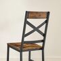 Set Of Two Dining Chairs Industrial Ergonomic Design, thumbnail 4 of 6