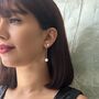 Classic Ball Two Way Silver Drop Earring Jacket, thumbnail 3 of 8