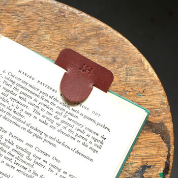 Personalised Handmade Leather Bookmark, 4 of 8