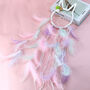 Bunny Rabbit Pastel Dream Catcher Decor For Baby's Room, thumbnail 2 of 6