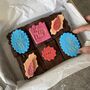 Personalised Diwali Fudgey Brownies, thumbnail 5 of 6