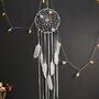 White Mystical Christmas Wall Deco Dream Catcher, thumbnail 3 of 10