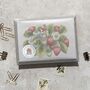 Strawberry Watercolours Note Cards And Envelopes, thumbnail 5 of 9