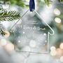 First Christmas House Ornament Custom Address And Names, thumbnail 7 of 7