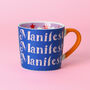 Manifest Manifest Manifest Mug, thumbnail 1 of 3