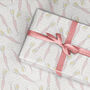 Pink Mermaid Wrapping Paper Roll Or Folded, thumbnail 1 of 2